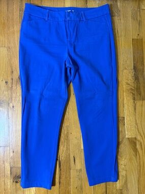 Old Navy Pixies in Bright Royal Blue Stretch Ankle Pants